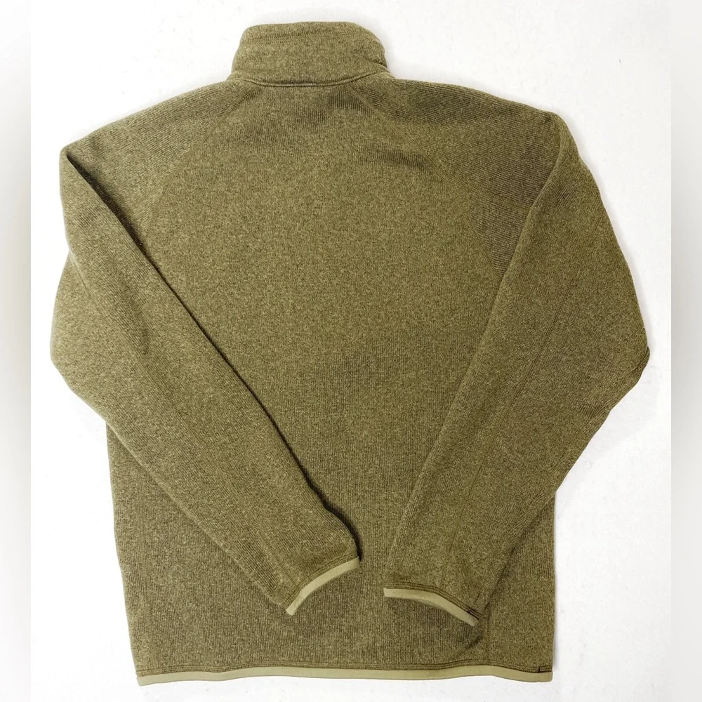 Patagonia Men’s Better Sweater 1/4-zip Fleece Industrial Green Style 25522 - Picture 5 of 11
